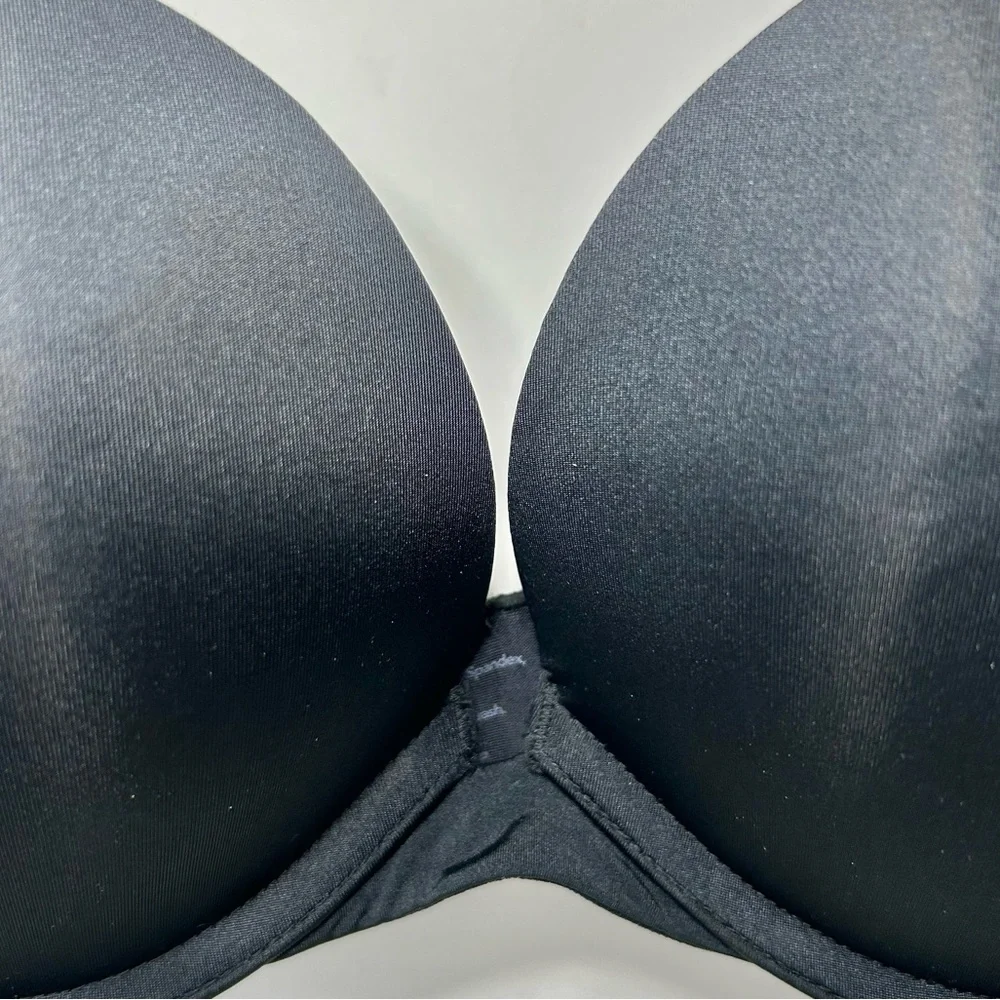 Soma Ravishing Plunge Push Up Adjustable Strap Black Bra 36B